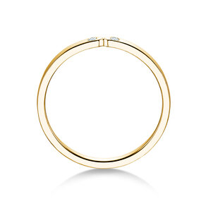 Anello di Fidanzamento Serenity Diamond in 9K oro giallo con diamanti 0,02ct G/SI