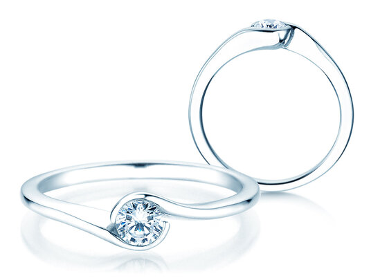 Anello di Fidanzamento Touch in argento