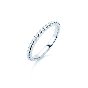 Anello di Fidanzamento Beads in argento 925/- lucido