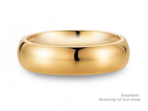 Anello per uomo Classic 3mm in 14K oro giallo lucido