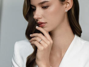 Anello di Fidanzamento Pony in argento 925/- lucido