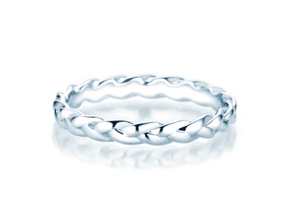 Anello di Fidanzamento Pony in argento 925/- lucido