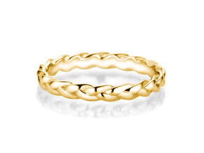 Anello di Fidanzamento Pony in 14K oro giallo lucido