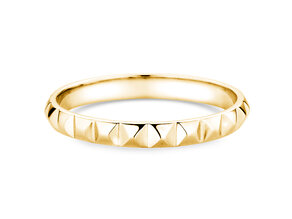 Anello di Fidanzamento Trinity in 14K oro giallo lucido